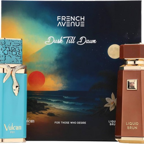 French Avenue Gift Set Vulcan Feu and Liquid Brun Eau de Parfum 100 ml 