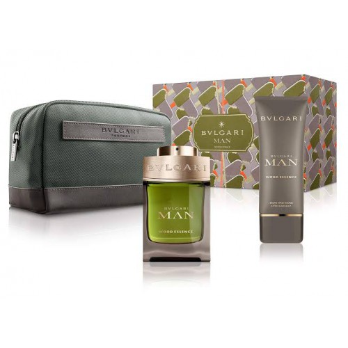 Bvlgari Man Wood Essence EDP 100 ml + After Shave Balm 100 ml Erkek Parfüm Seti