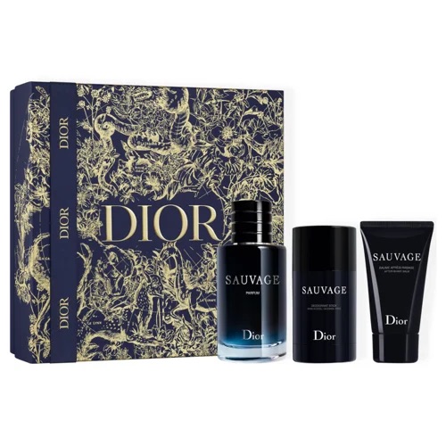 Dior Sauvage Parfum +  Sauvage Tıraş Sonrası Balsam  +  Sauvage Deodorant 