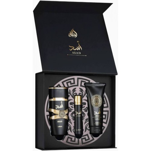 Lattafa Asad EDP 100 ml GİFT SET Erkek Parfüm