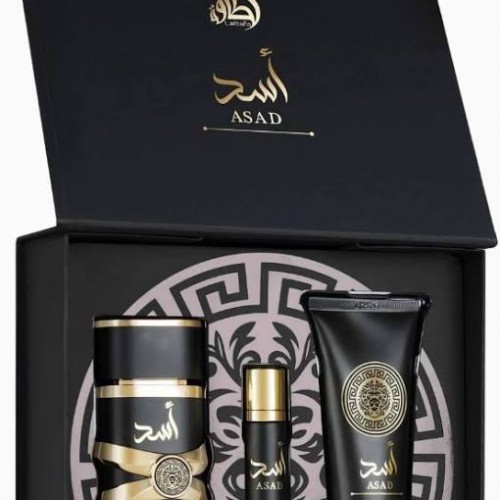 Lattafa Asad EDP 100 ml GİFT SET Erkek Parfüm