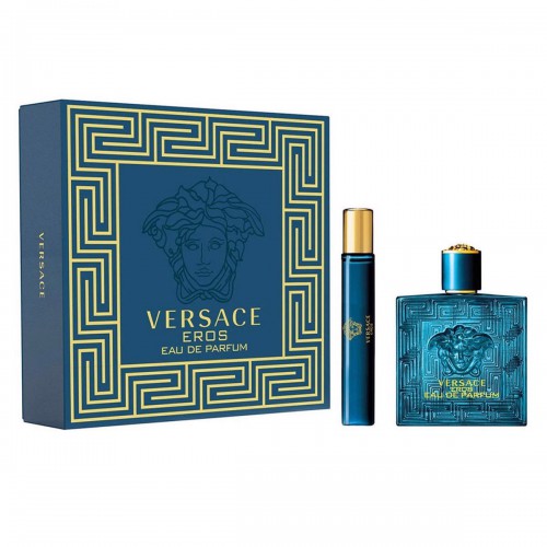Versace Eros 100 ML EDP Xmas Set Ve seyahat boy Tüplü 20 Ml parfüm Erkek Parfüm Seti